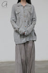 MUTEDANCE cashmere top MD23FW95 gray PM112
